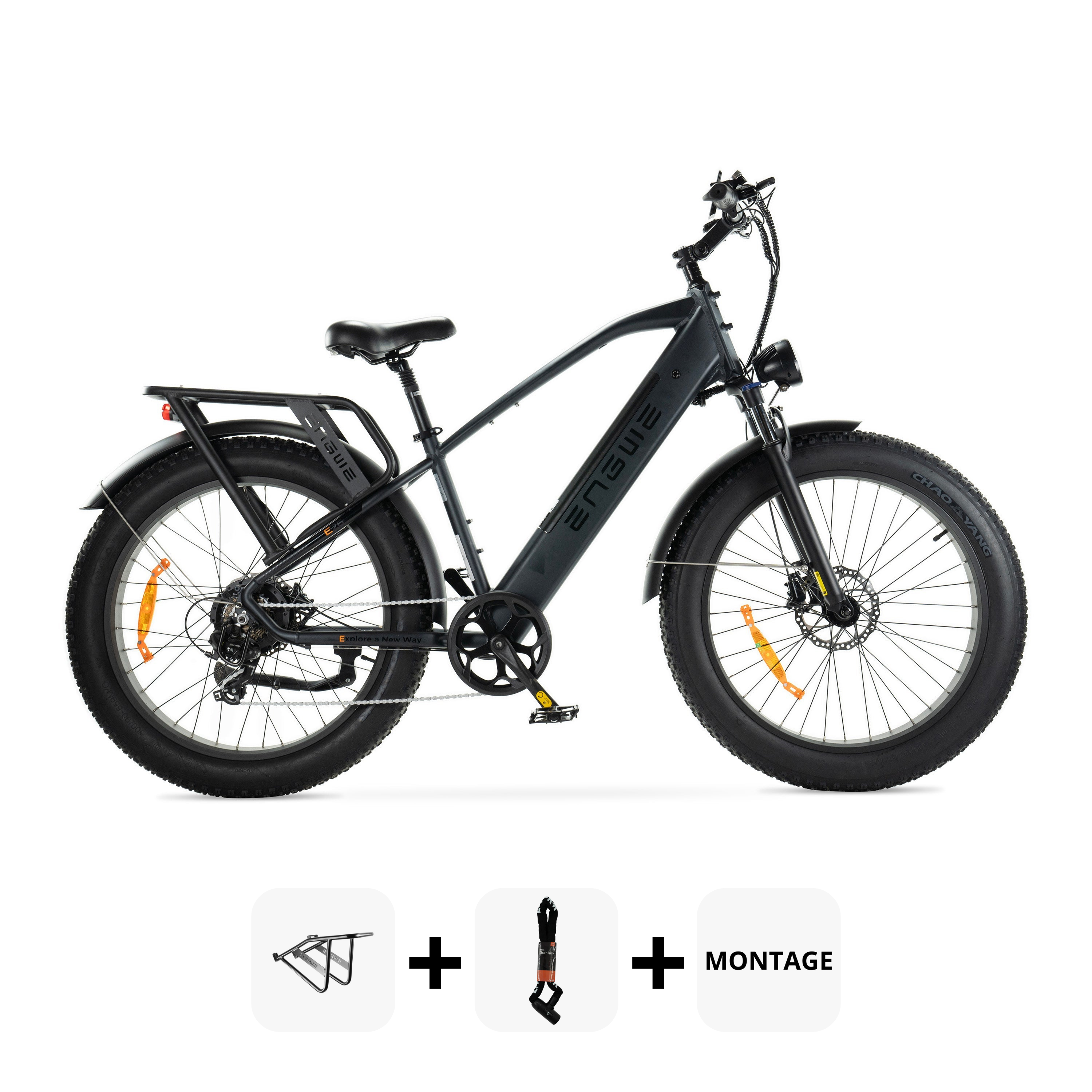 Combi-Deal! | ENGWE E26 - Hoge Instap - Zwart