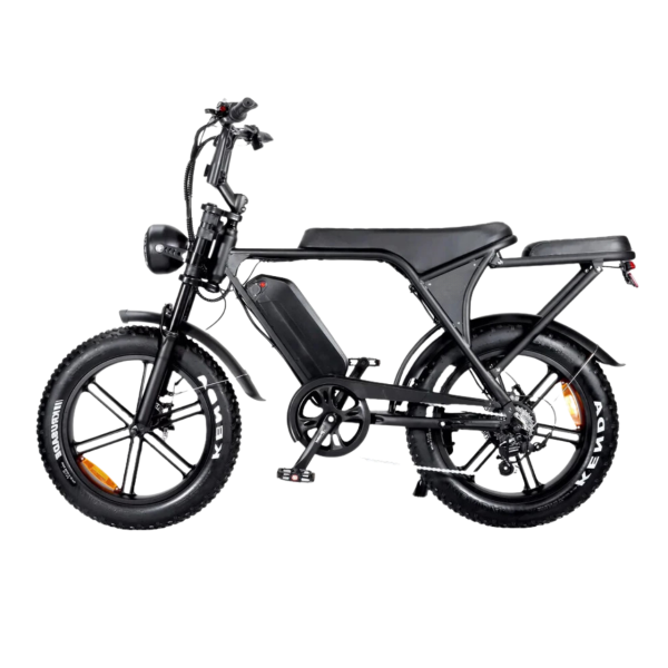 Ouxi C80 - Fatbike - Zwart