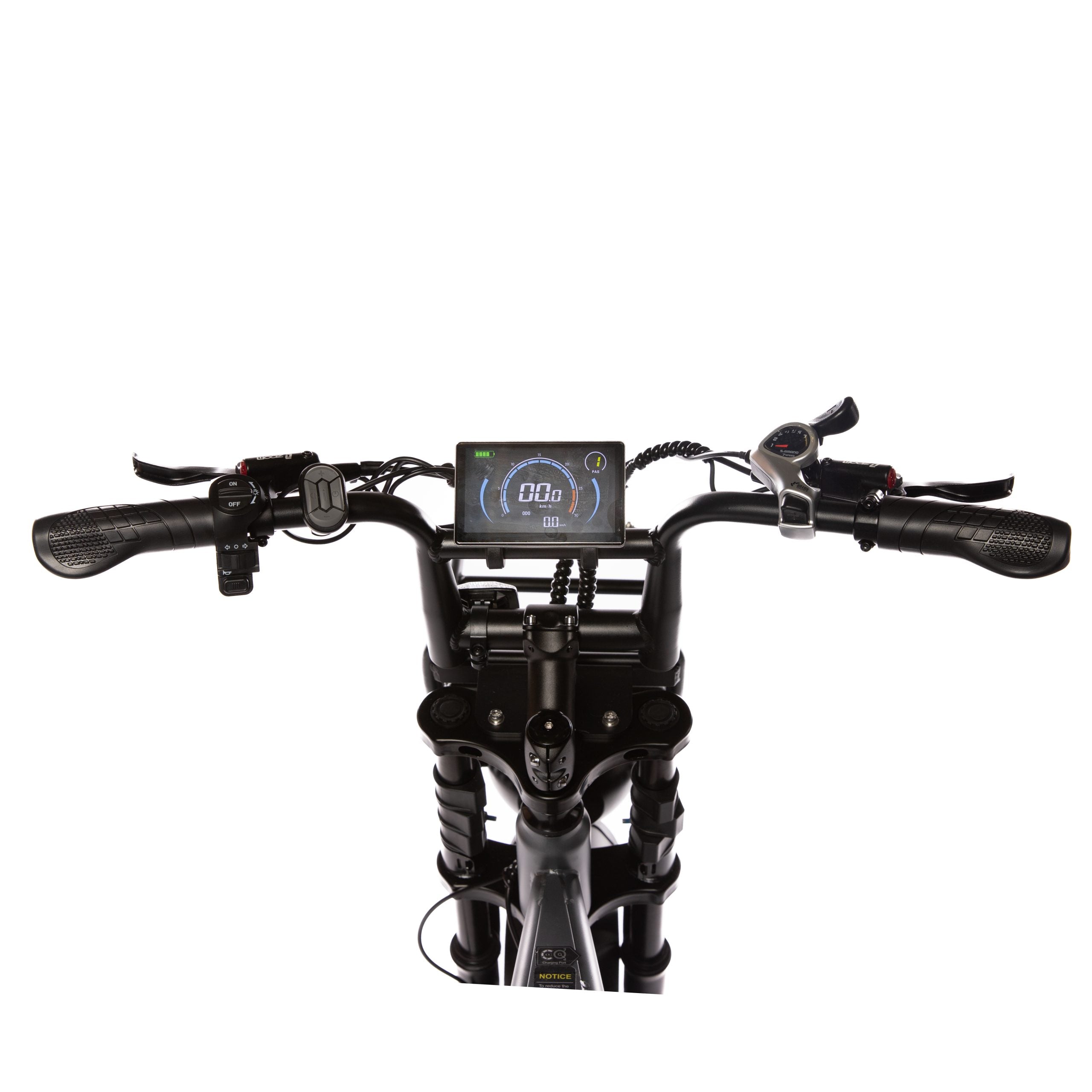 Ouxi C80 - Fatbike - Zwart
