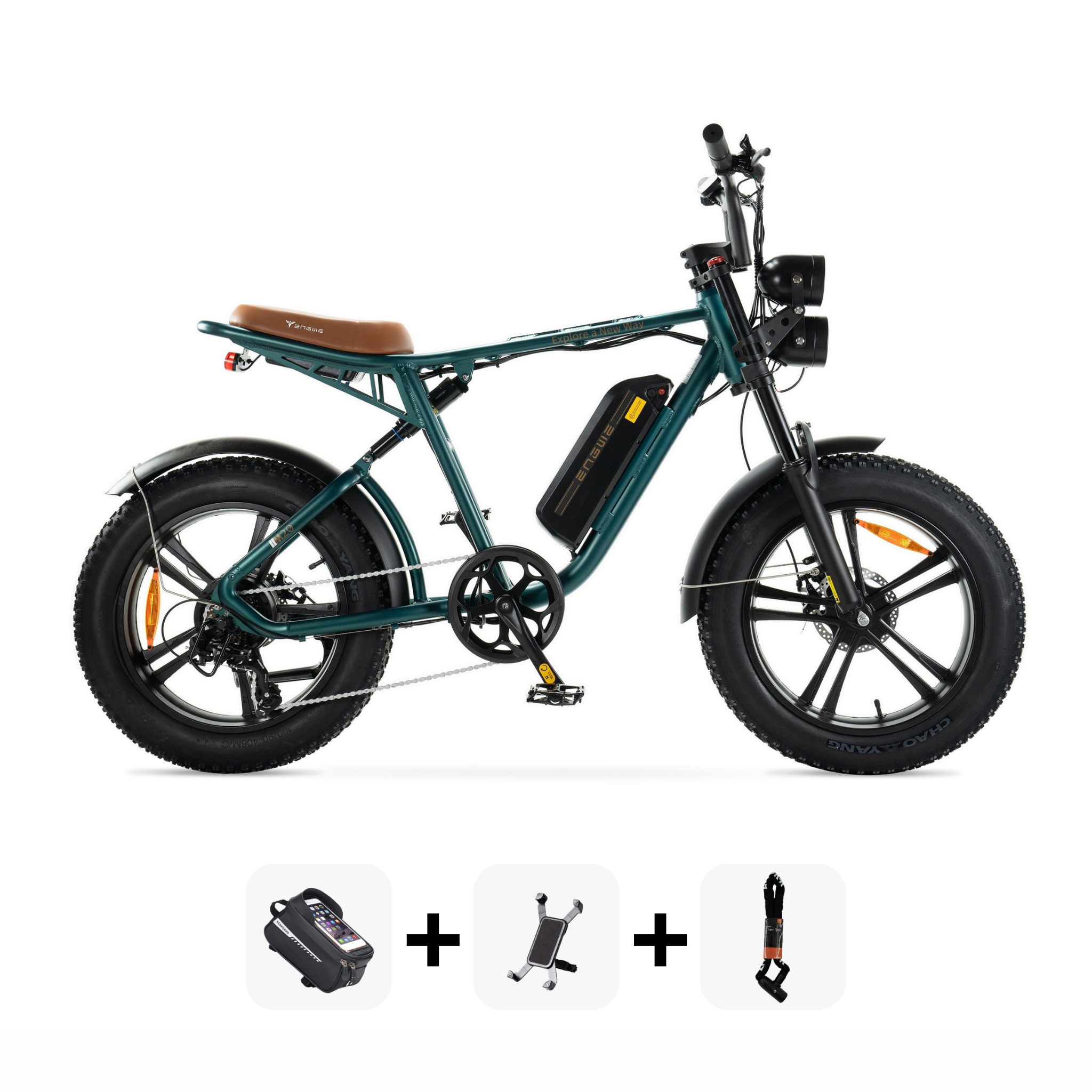Combi-Deal! | ENGWE M20 - Groen
