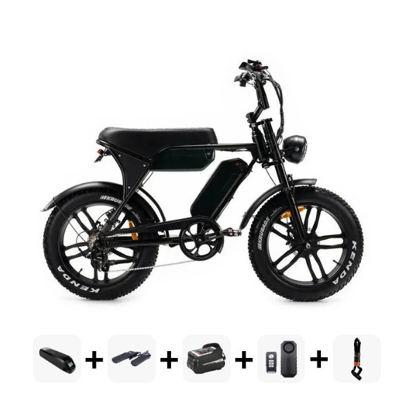 Combi-Deal | Ouxi C80 Max (Dubbele Accu) - Zwart