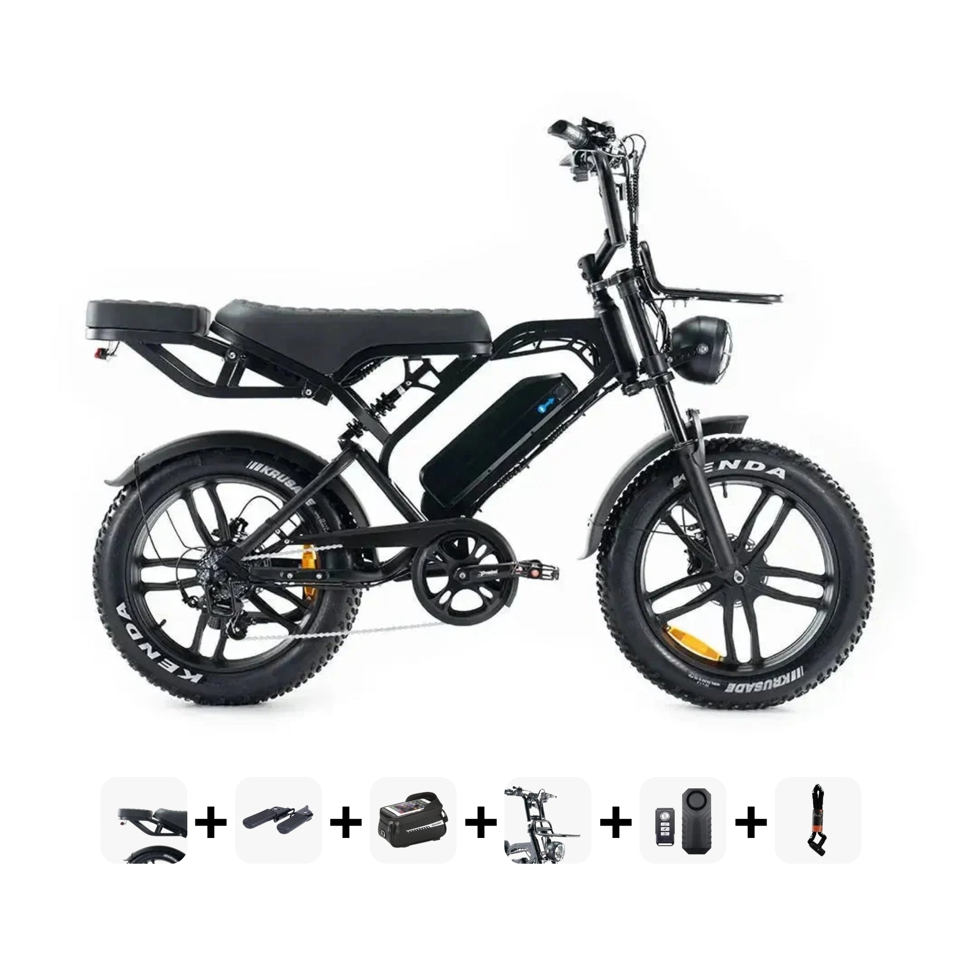 QM Wheels V20 Pro - Zwart | Combi-Deal