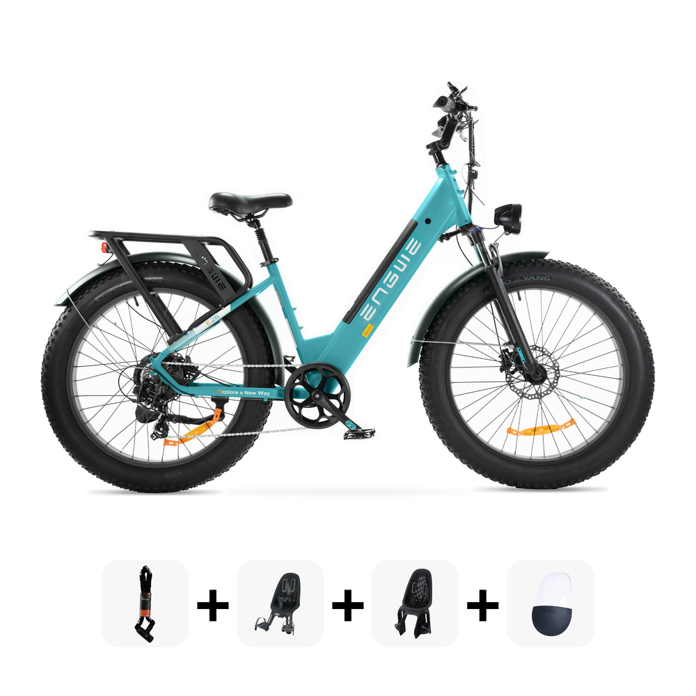 Family Bundle Deal! | ENGWE E26 - Lage instap - Blauw