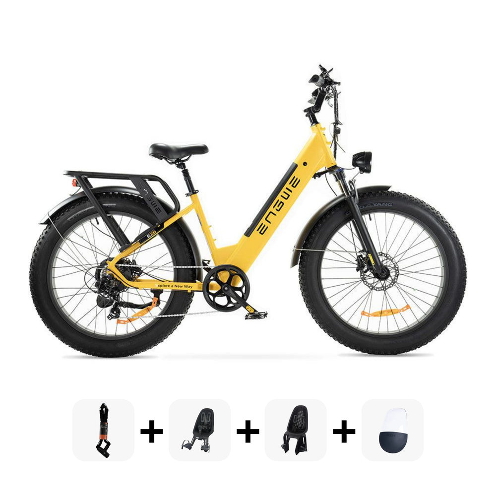 Family Bundle Deal! | ENGWE E26 - Lage instap - Geel