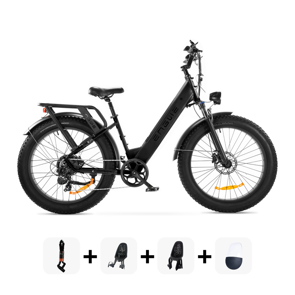 Family Bundle Deal! | ENGWE E26 - Lage instap - Zwart