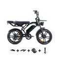 Combi-Deal | QM Wheels V20 Pro - Zwart