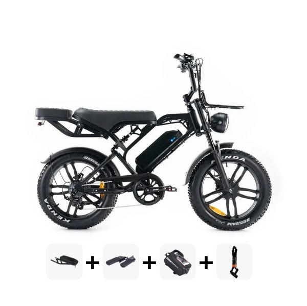 Combi-Deal | QM Wheels V20 Pro - Zwart