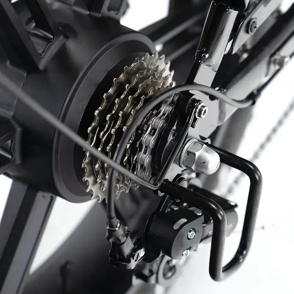 Ouxi C90 - Fatbike - Zwart