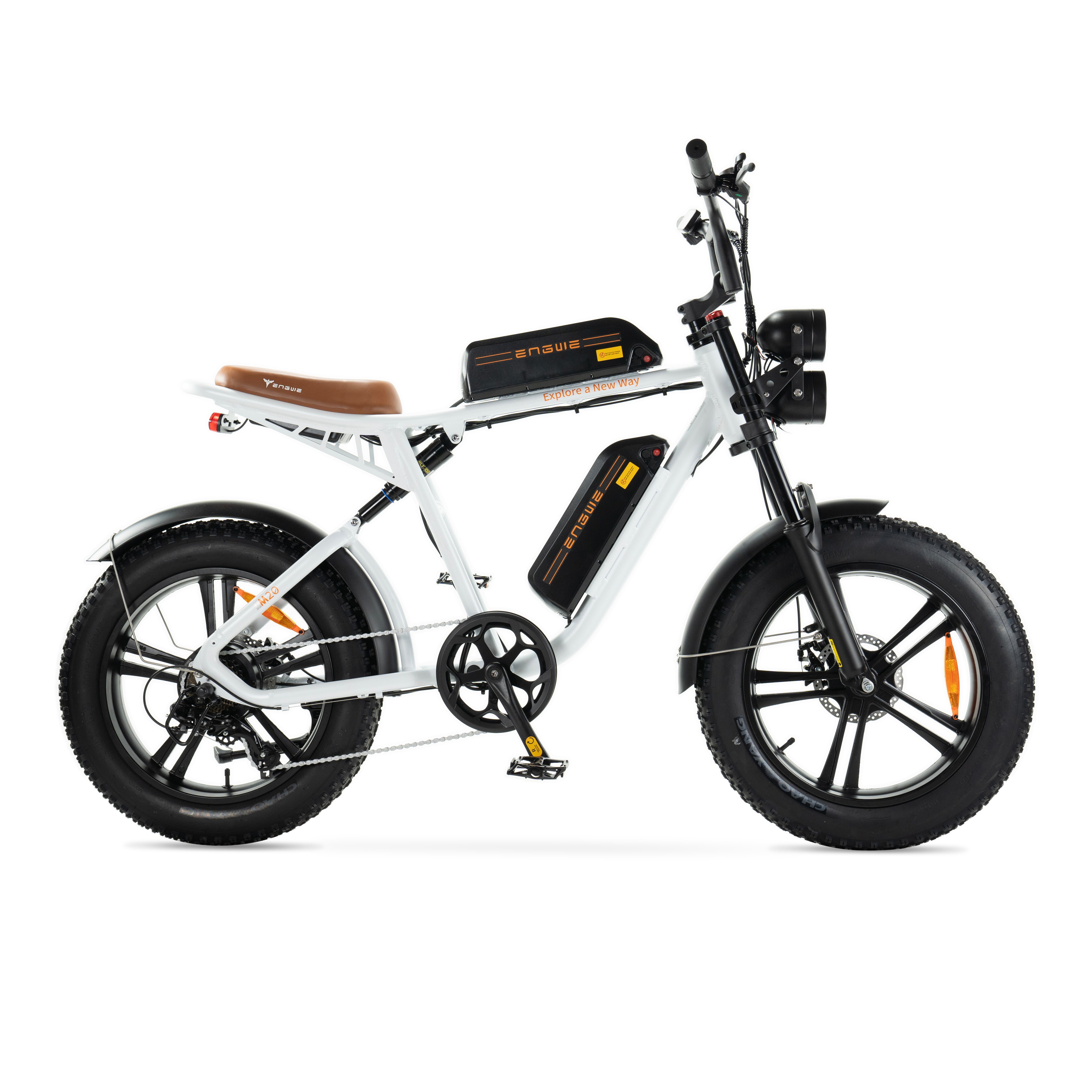 Combi-Deal! | ENGWE M20 - Dubbele Accu - Wit