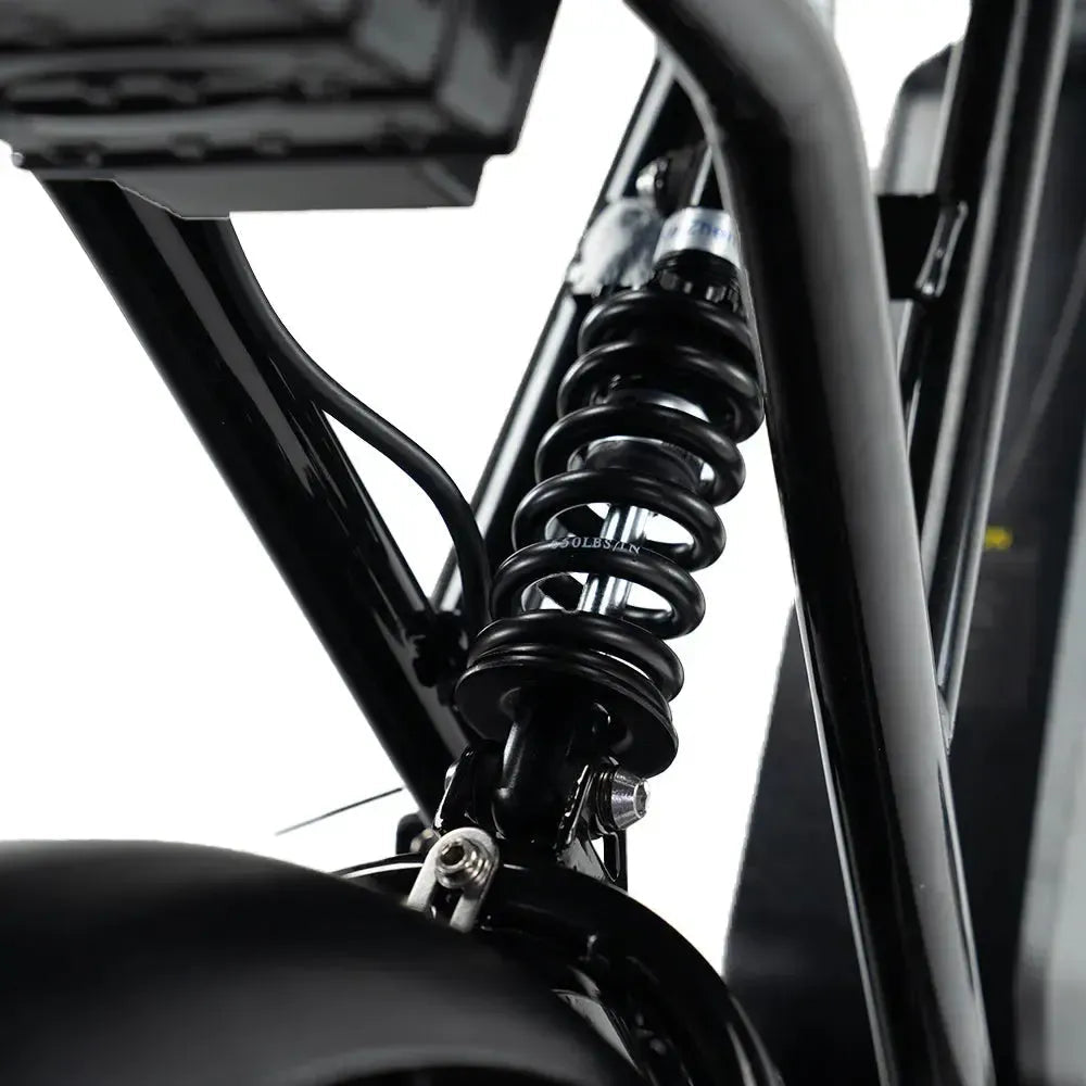 Ouxi C90 - Fatbike - Zwart