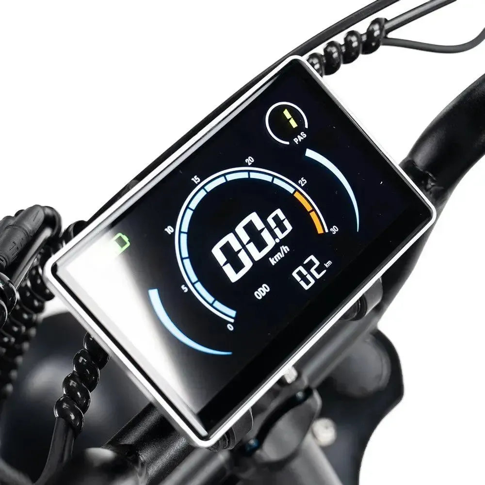 Ouxi C80 - Fatbike - Zwart