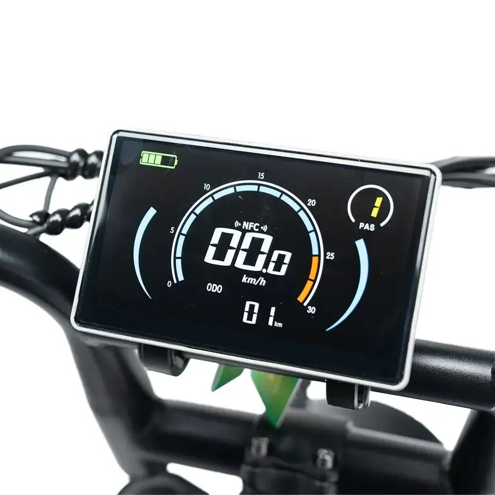 Ouxi C90 - Fatbike - Zwart