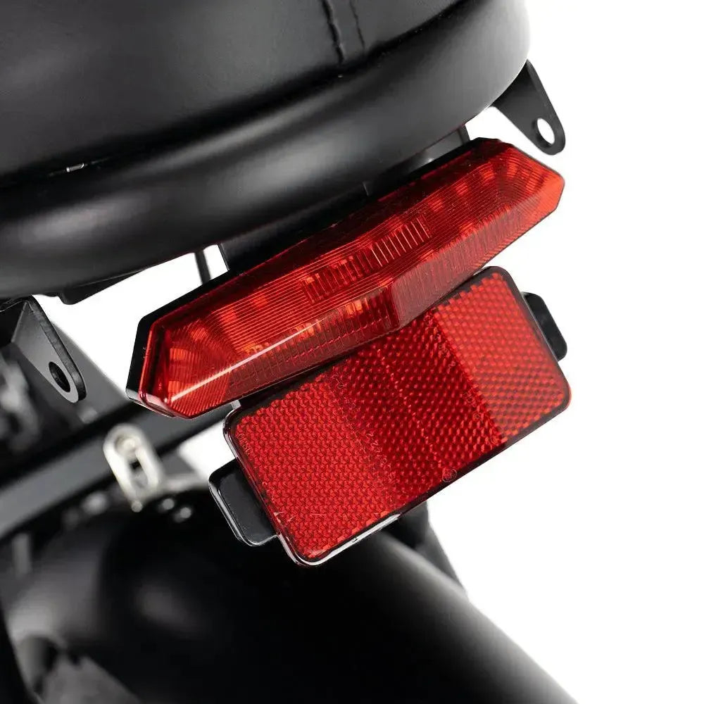 Ouxi C80 - Fatbike - Zwart