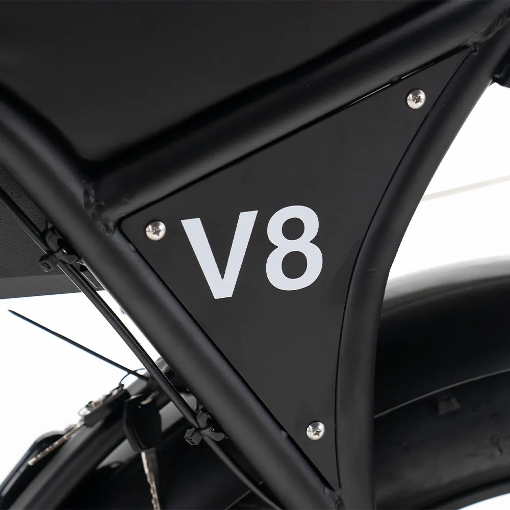 Ouxi V8 Max (Dubbele Accu)  - Zwart
